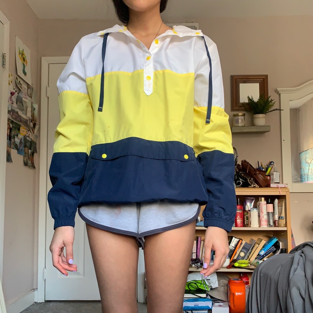 Columbia PFG harborside colorblock windbreaker